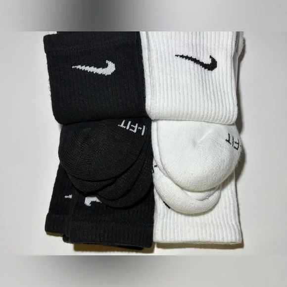 Nike Everyday Plus Cotton Cushioned Crew Socks Multicolor - Picture 7 of 16